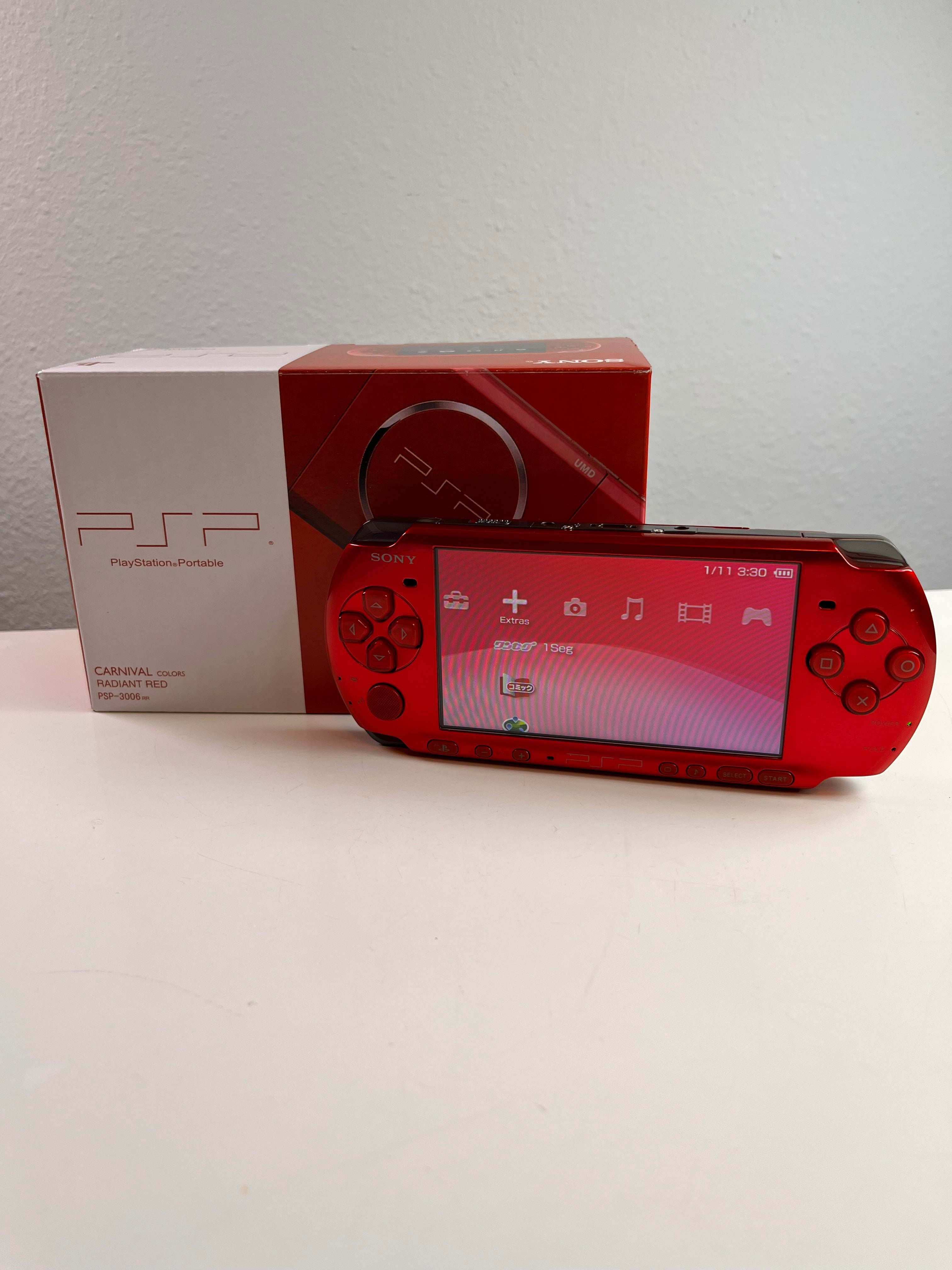 PSP Radiant RED