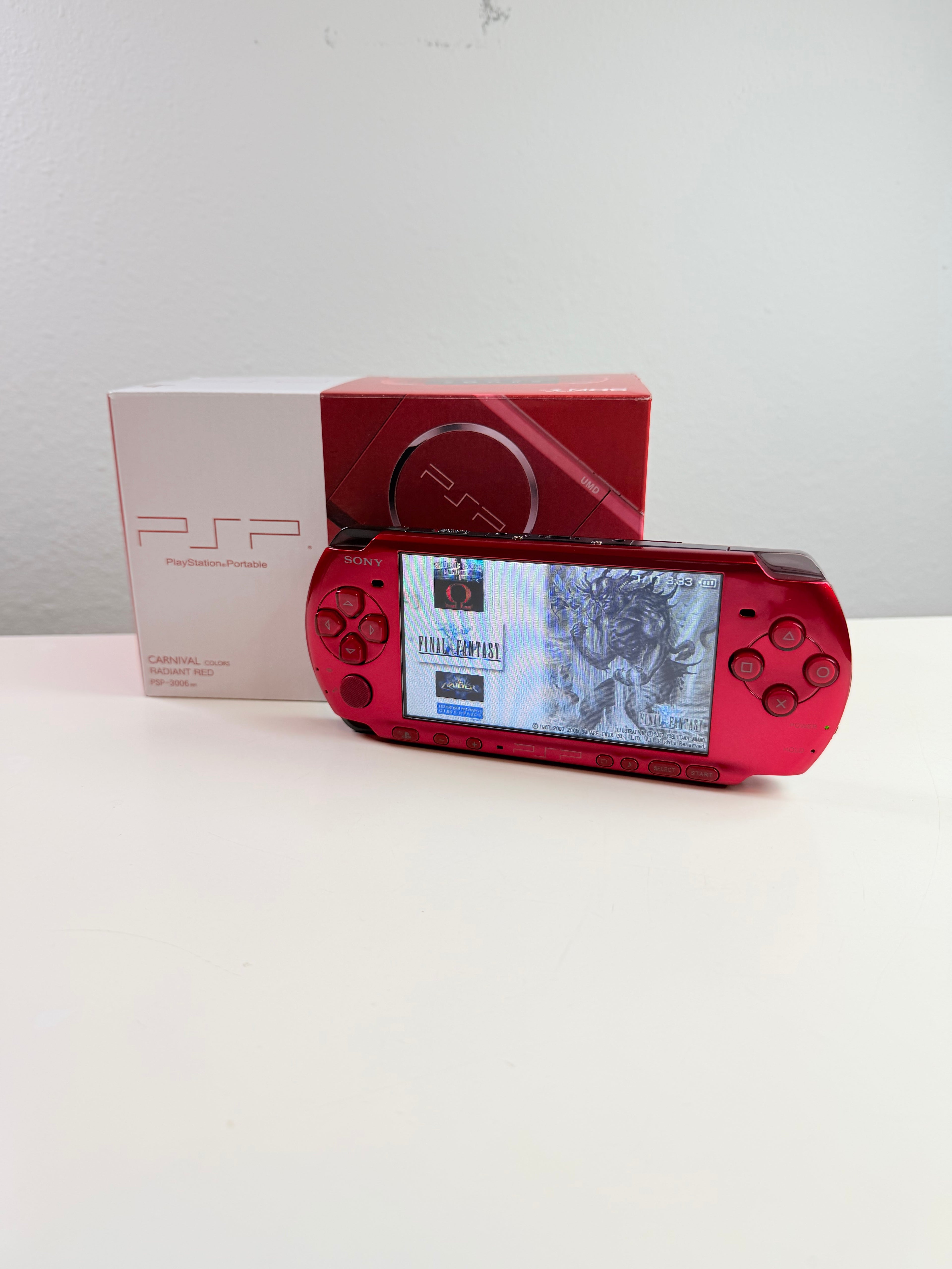 PSP Radiant RED